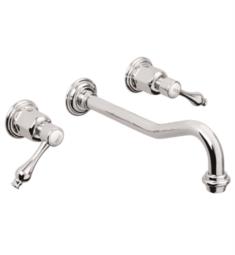 California Faucets TO-V3602-9 Encinitas 10 5/8" Double Handle Wall Mount/Vessel Bathroom Sink Faucet