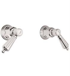 California Faucets TO-6806L San Clemente Two Lever Handle Tub and Shower Trim