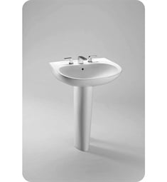 TOTO LPT242G Prominence 26" Pedestal Bathroom Sink with Overflow and CeFiONtect Ceramic Glaze
