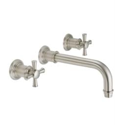 California Faucets TO-V4802X-9 Miramar 9 1/8" Double Handle Wall Mount/Vessel Bathroom Sink Faucet