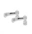 California Faucets Builders Series H-SM-PR Smooth Scroll Lever Handle Pair