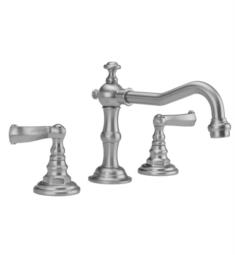 Jaclo 7830-T667 Roaring 20's 6 7/8" Widespread Ribbon Lever Handle Bathroom Sink Faucet with Standard Drain