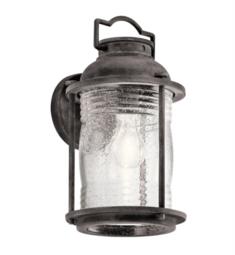 Kichler 49570WZC Ashland Bay 1 Light 7 1/2" Incandescent Outdoor Wall Sconce in Weathered Zinc