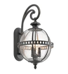 Kichler 49601LD Halleron 3 Light 12" Incandescent Outdoor Wall Sconce in Londonderry