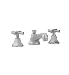 Jaclo 6870-T686 Westfield 5 5/8" Widespread Hex Cross Handle Bathroom Sink Faucet with Standard Drain