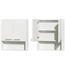 Amare Wall Cabinet by Wyndham Collection in Glossy White