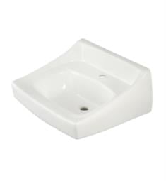 TOTO LT307 Commercial 20 7/8" Vitreous China Rectangular Wall Mount Bathroom Sink in Cotton