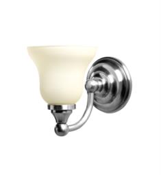 Valsan 30968 Kingston 7 5/8" Single Bathroom Wall Light with Frosted Glass Shade