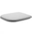 Duravit 0067410000 D-Code Plastic Elongated Toilet Seat and Cover without Soft Close in White
