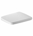 Duravit PuraVida Plastic Specialty Toilet Seat and Cover in White Alpin Finish - With SoftClose Automatic Closure