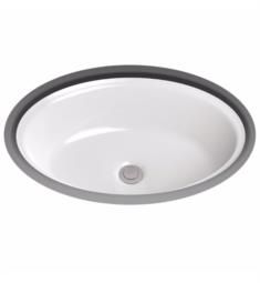 TOTO LT643#01 Dartmouth 19 1/4" Vitreous China Oval Undercounter Lavatory Sink in Cotton