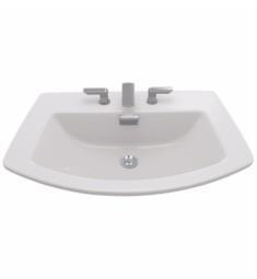 TOTO LT963#01 Soiree 27 1/2" Vitreous China Rectangular Self-Rimming Lavatory Sink in Cotton