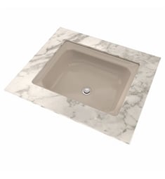 TOTO LT973G#03 Guinevere 20 7/8" Undermount Bathroom Sink with Overflow and CeFiONtect Ceramic Glaze in Bone