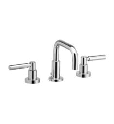 Phylrich D132 Basic 7 1/2" Double Lever Handle Widespread Bathroom Sink Faucet with Low Spout