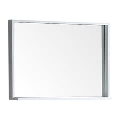 Fresca FMR8136WH Allier 36" White Mirror with Shelf