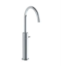 Watermark 22-1.102X Titanium 16 1/2" Single Hole Monoblock Angled Bathroom Sink Faucet