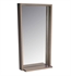 Fresca Allier Small Bathroom Vanity Mirror - Grey Oak