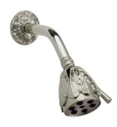 Phylrich K807 Empire 2 5/8" Wall Mount Single-Function Round Showerhead with 8" Shower Arm