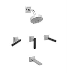 Phylrich K2711 Waveland Lever Handle Pressure Balance Thermostatic Tub and Shower Set