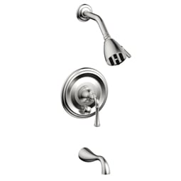 Phylrich DPB2205 3Ring Straight Handle Pressure Balance Tub and Shower Set
