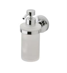 Phylrich DB25D Basic 2 5/8" Wall Mount Frosted Glass Soap Dispenser