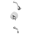 Phylrich DPB2130 Basic Lever Handle Wall Mount Pressure Balance Tub and Shower Set