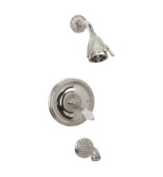 Phylrich PB2180 Louis XIV Cut Crystal Lever Handle Pressure Balance Tub and Shower Set