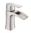 Fresca Fortore Single Hole Mount Bathroom Faucet in Brushed Nickel