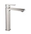 Allaro Single Hole Vessel Faucet in Brushed Nickel (Qty.2)