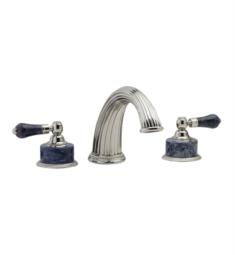 Phylrich K1272P Regent 12" Two Bleu Sodalite Lever Handle Widespread/Deck Mounted Roman Tub Faucet