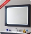 Fresca Platinum Due 47" Bathroom Mirror with LED Lighting and Fog Free System in Cobalt Gloss