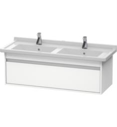 Duravit KT6666 Ketho 47 1/4" Wall Mount Double Bathroom Vanity with One Drawer