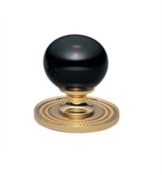 Phylrich K94 Regent/Versailles 1 3/8" Black Onyx Round Shaped Cabinet Knob