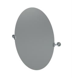 Watermark 26-0.9B Brooklyn 24" Frameless Wall Mount Oval Swivel Bathroom Mirror