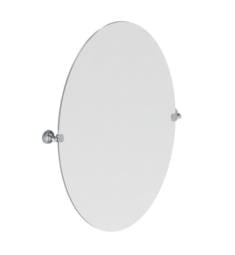 Watermark 321-0.9B Stratford 24" Frameless Wall Mount Oval Swivel Bathroom Mirror