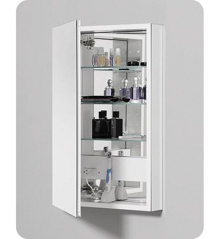 Robern - PL Portray Medicine Cabinet, 24x40, Polished Edge - P2C2440D4FPFS