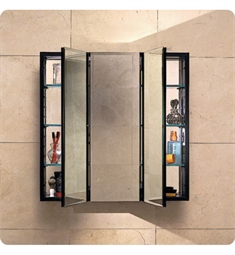 Robern PLM3630G PL Series 36" x 30" Customizable 3-Door Medicine Cabinet w/ Beveled Doors