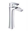 Fresca FFT3072CH Fortore Single Hole Vessel Mount Bathroom Faucet in Chrome