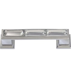 Atlas Homewares 341 4-1/2" Cabinet Pull from the Legacy Crystal Collection