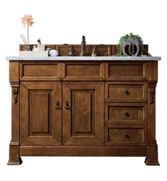 James Martin 147-114-5276 Brookfield 48" Bathroom Vanity with Drawers in Country Oak Finish