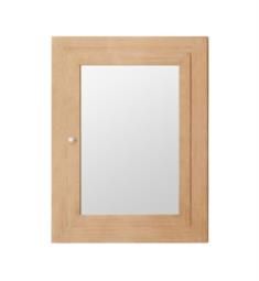 Ronbow 618125-E71 Raine 24 1/2" Rectangular Framed Medicine Cabinet with Right Hinge in Light Bamboo Finish
