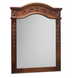 Ronbow 607230-F11 Bordeaux 29 1/2" Traditional Solid Wood Framed Rectangular Bathroom Mirror in Colonical Cherry