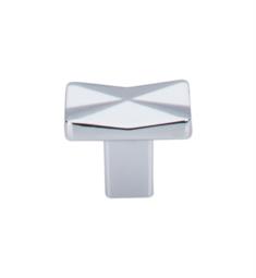 Top Knobs TK560 Mercer 1 1/4" Zinc Alloy Rectangle Shaped Quilted Cabinet Knob