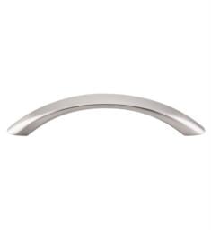 Top Knobs M384 Nouveau 3 3/4" Center to Center Zinc Alloy Bow Cabinet Pull in Brushed Satin Nickel