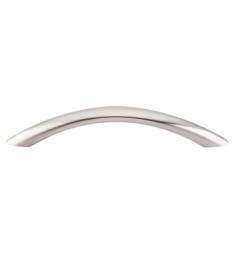 Top Knobs M381 Nouveau 5 1/8" Center to Center Zinc Alloy Bow Cabinet Pull in Brushed Satin Nickel