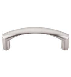 Top Knobs M1703 Nouveau 3" Center to Center Zinc Alloy Griggs Cabinet Pull in Brushed Satin Nickel
