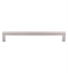 Top Knobs M2140 Asbury 7 5/8" Center to Center Square Bar Cabinet Pull in Brushed Satin Nickel