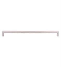 Top Knobs M2141 Asbury 12 5/8" Center to Center Square Bar Cabinet Pull in Brushed Satin Nickel