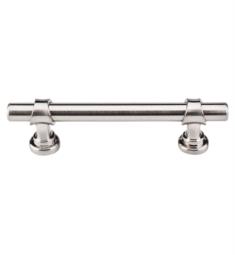 Top Knobs M1288 Asbury 3 3/4" Center to Center Zinc Alloy Bit Cabinet Pull in Brushed Satin Nickel
