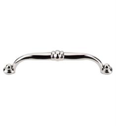 Top Knobs M1297 Asbury 5 1/8" Center to Center Zinc Alloy Voss Cabinet Pull in Polished Nickel